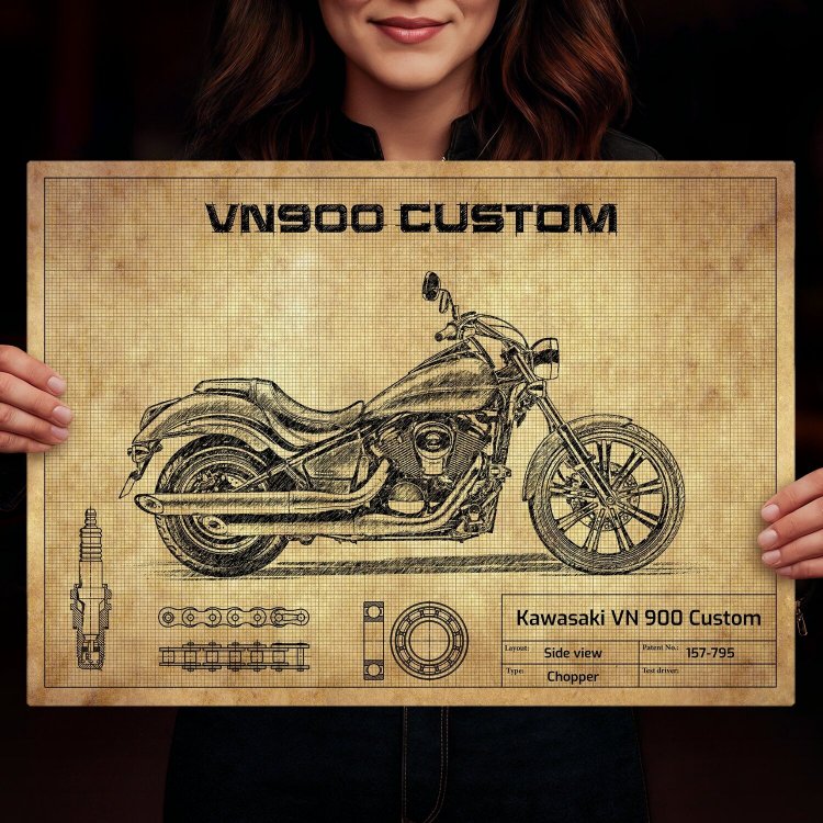 Kawasaki VN 900 Custom