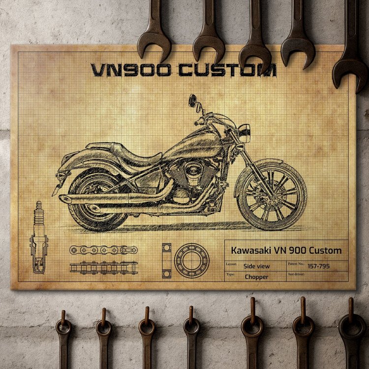 Kawasaki VN 900 Custom