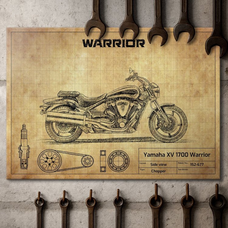 Yamaha XV 1700 Warrior