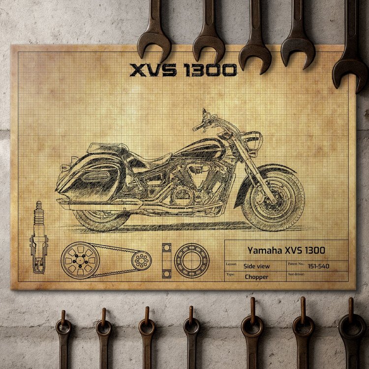 Yamaha XVS 1300