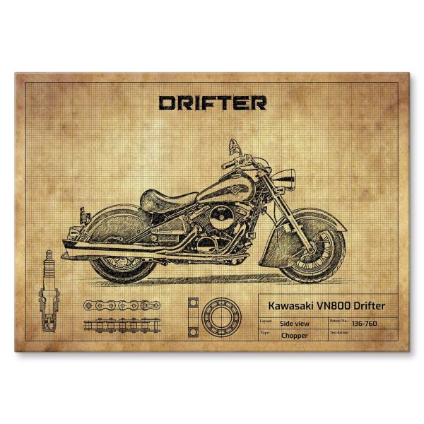 Kawasaki VN800 Drifter 