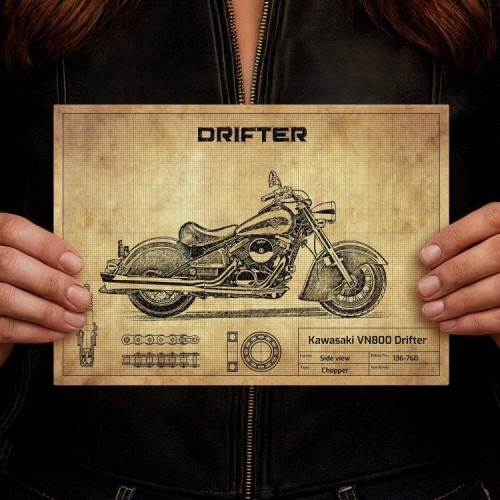 Kawasaki VN800 Drifter 