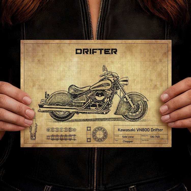 Kawasaki VN800 Drifter 