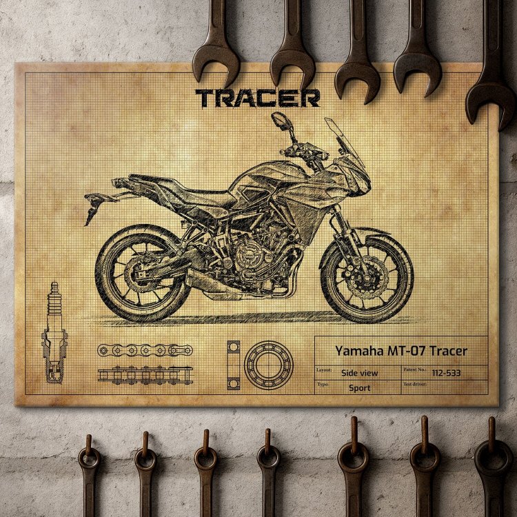 Yamaha MT-07 Tracer