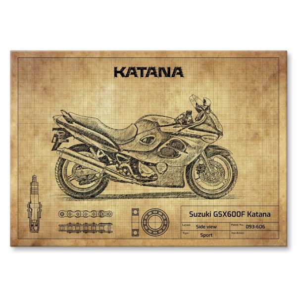 Suzuki GSX600F Katana