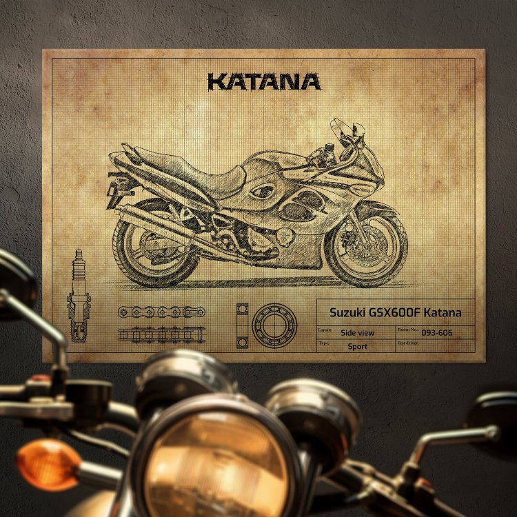 Suzuki GSX600F Katana