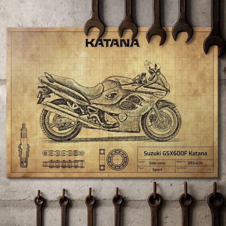 Suzuki GSX600F Katana