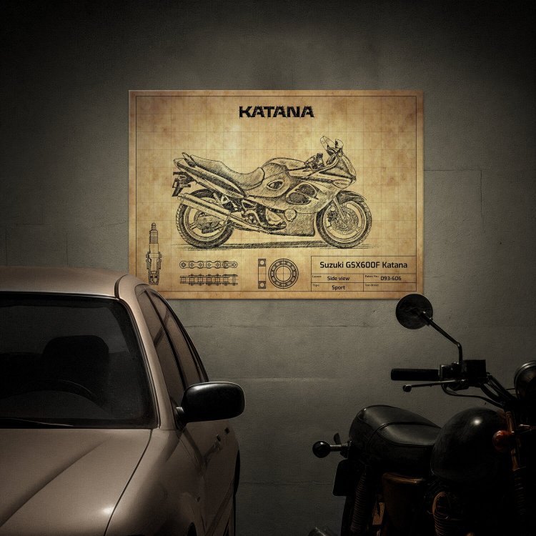 Suzuki GSX600F Katana