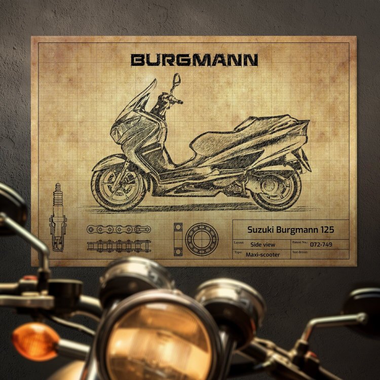 Suzuki Burgmann 125