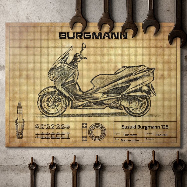 Suzuki Burgmann 125