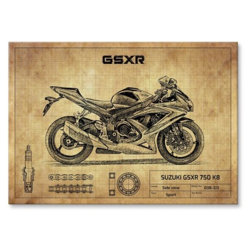 SUZUKI GSXR 750 K8