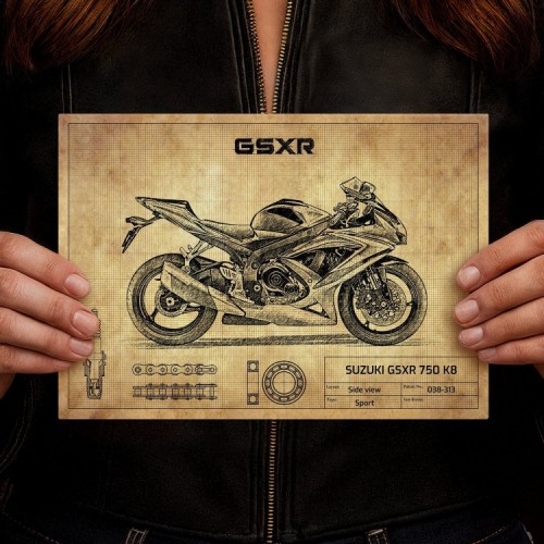 SUZUKI GSXR 750 K8