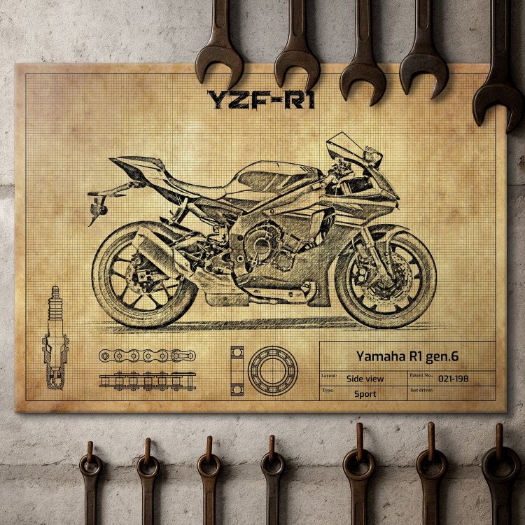 Yamaha R1 gen.6