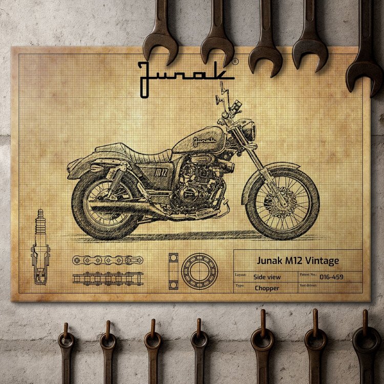 Junak M12 Vintage