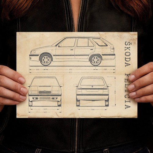 Skoda Felicia Patent Retro