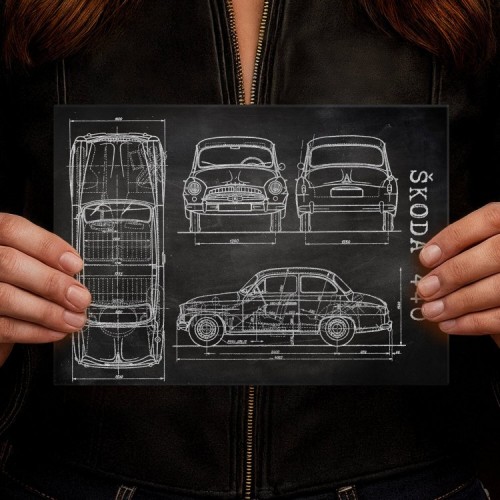 Skoda 440 Patent Slate