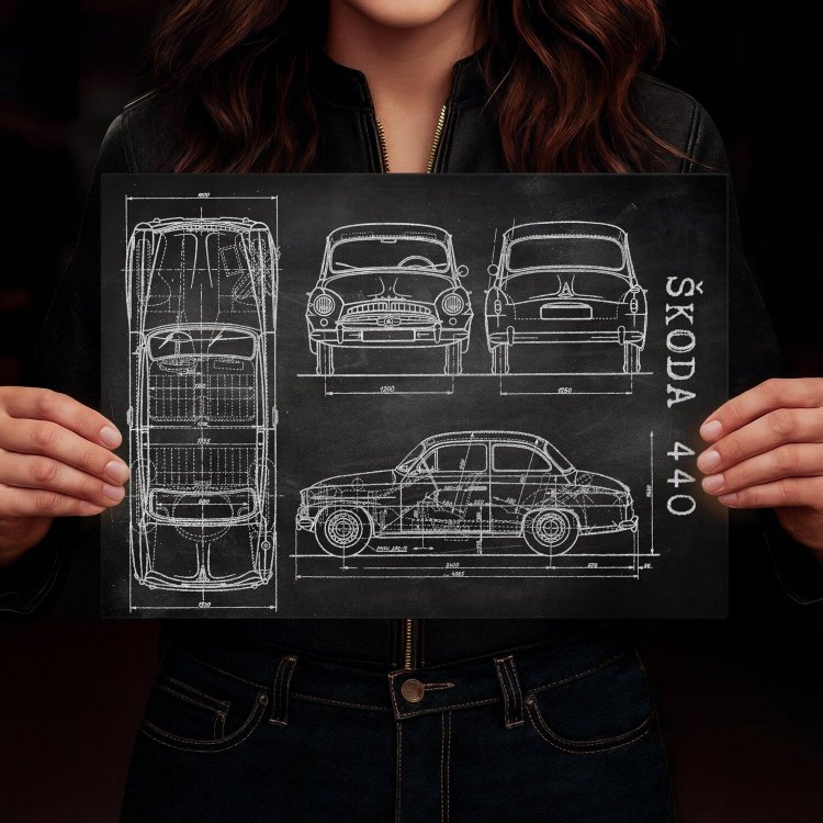 Skoda 440 Patent Slate