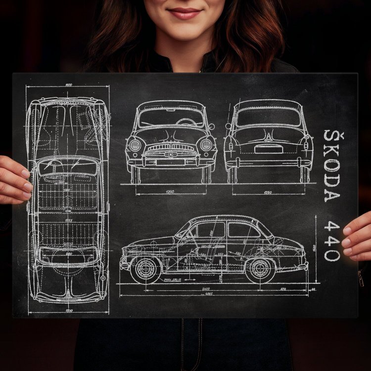 Skoda 440 Patent Slate
