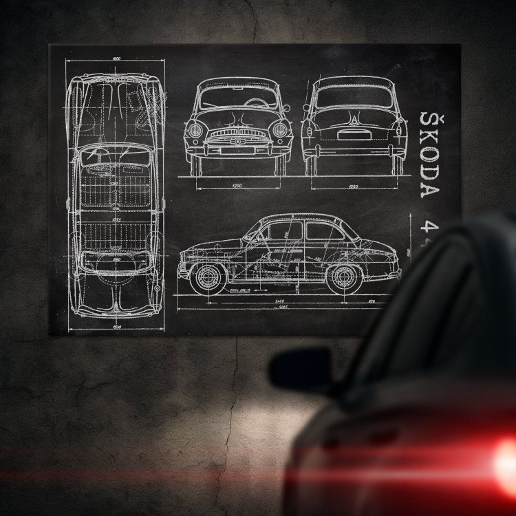 Skoda 440 Patent Slate