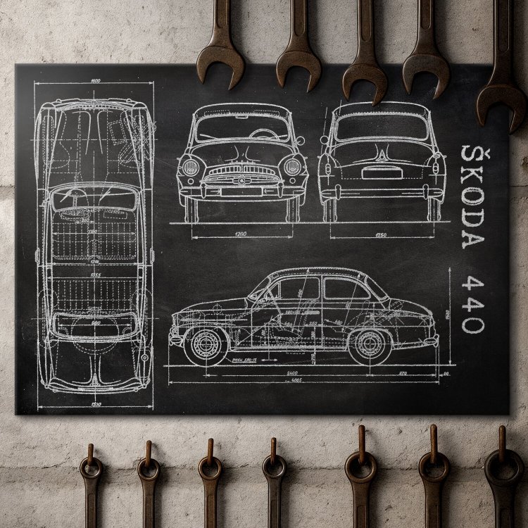 Skoda 440 Patent Slate
