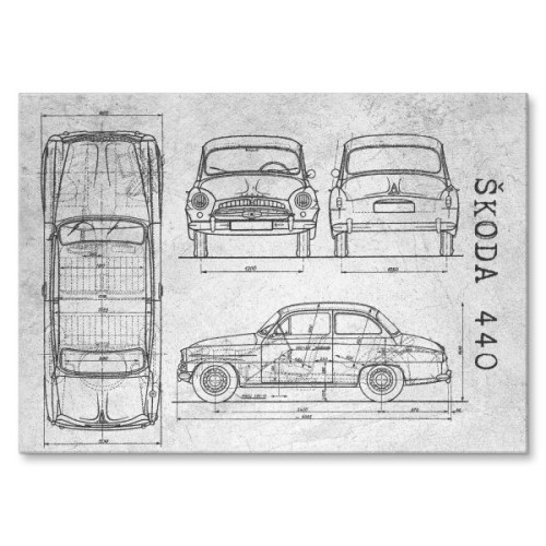 Skoda 440 Patent Stone