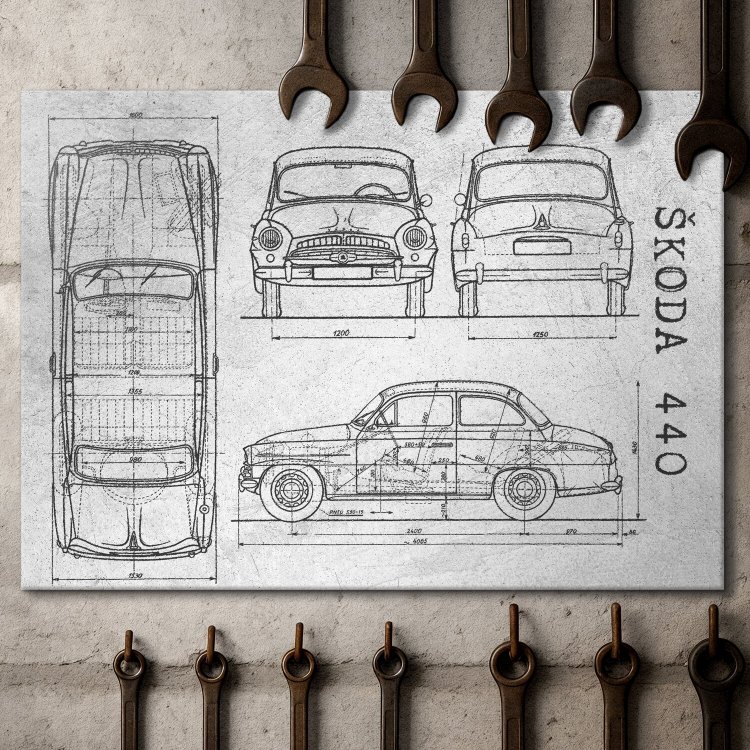 Skoda 440 Patent Stone