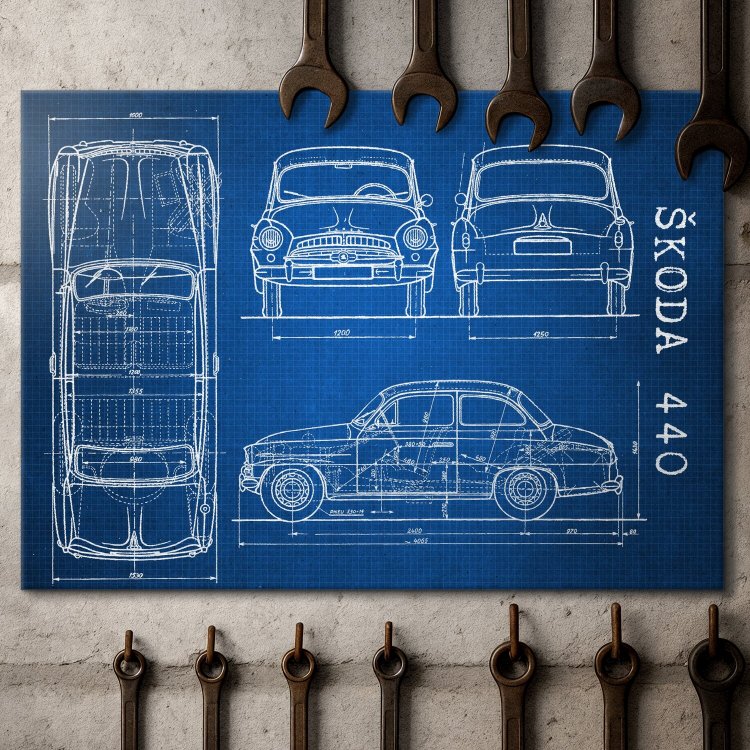 Skoda 440 Patent Tech