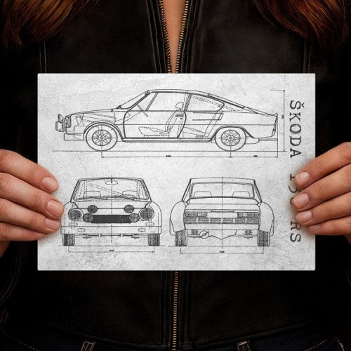 Skoda 130 RS Patent Stone