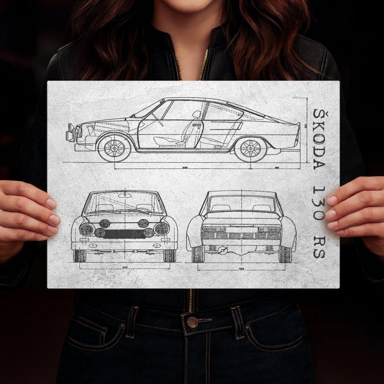 Skoda 130 RS Patent Stone