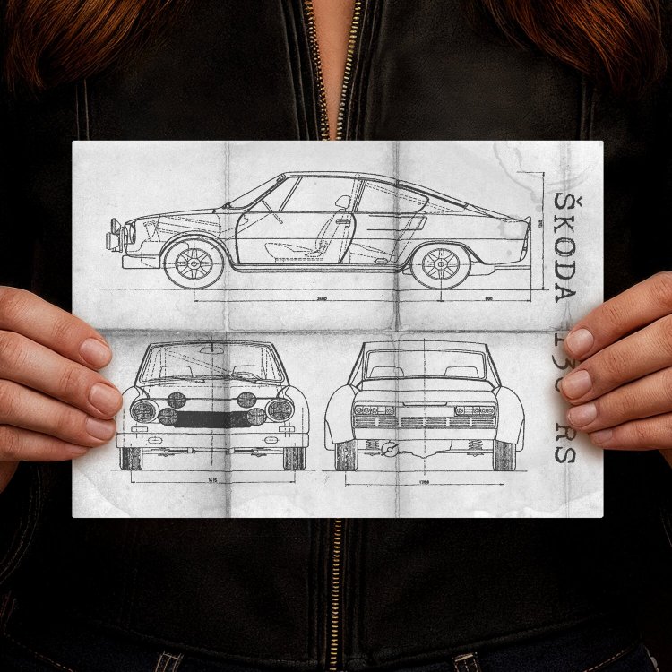 Skoda 130 RS Patent Daily