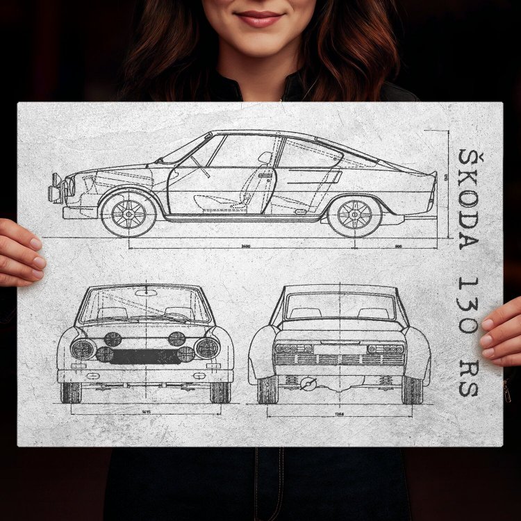 Skoda 130 RS Patent Stone