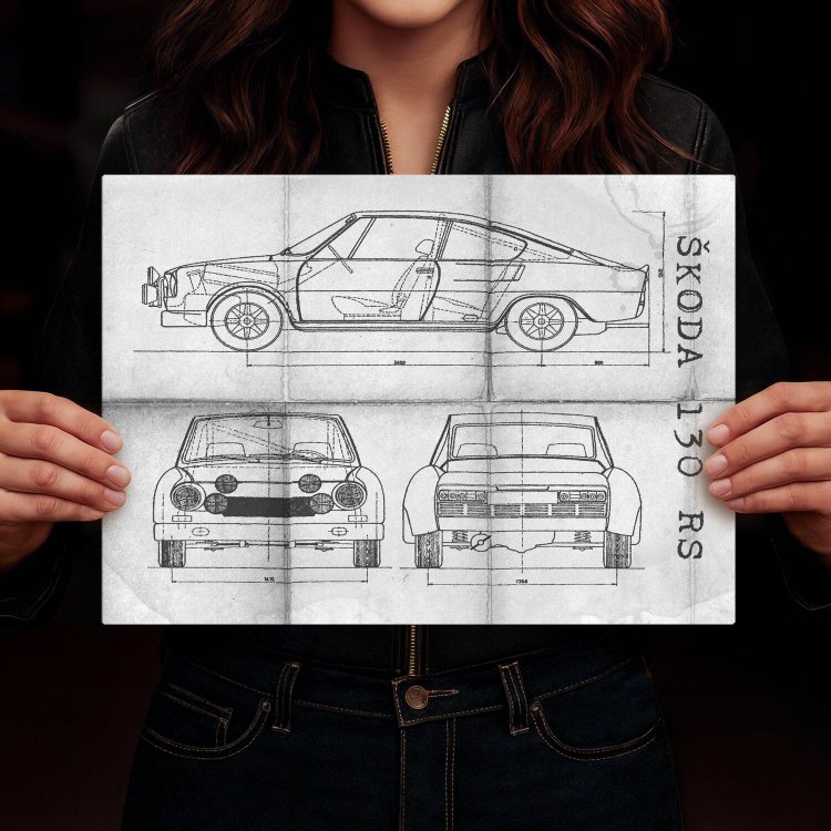 Skoda 130 RS Patent Daily