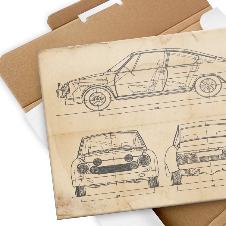 Skoda 130 RS Patent Retro