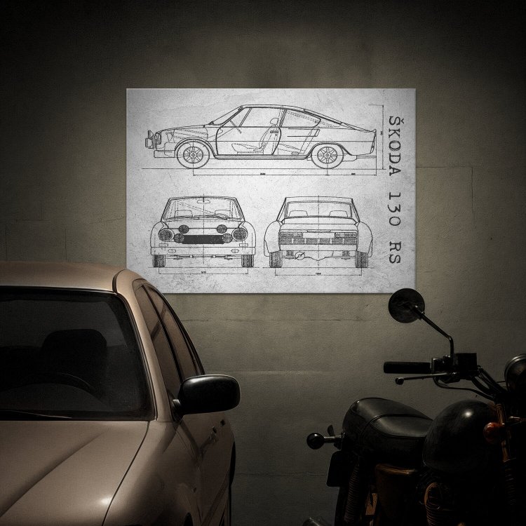 Skoda 130 RS Patent Stone