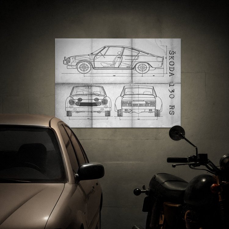 Skoda 130 RS Patent Daily