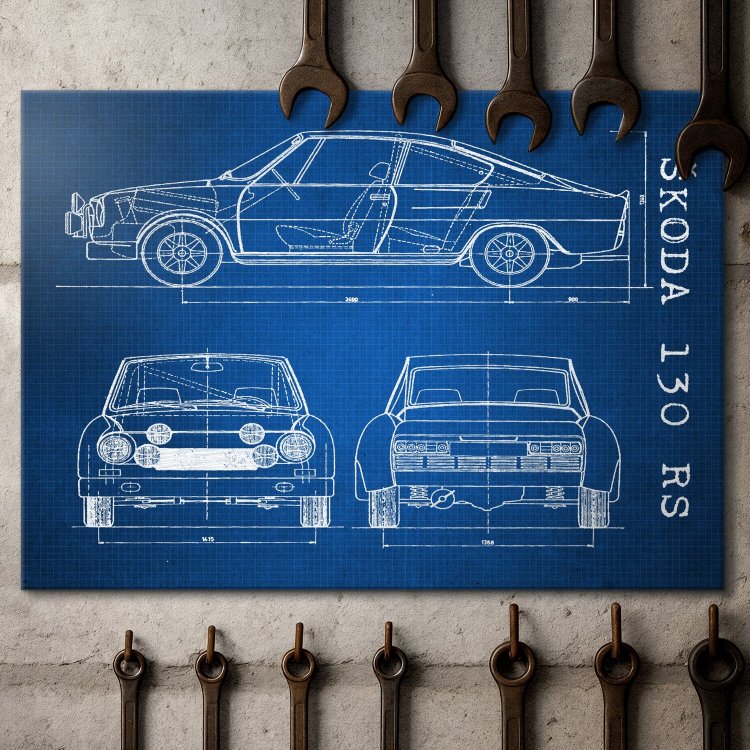 Skoda 130 RS Patent Tech