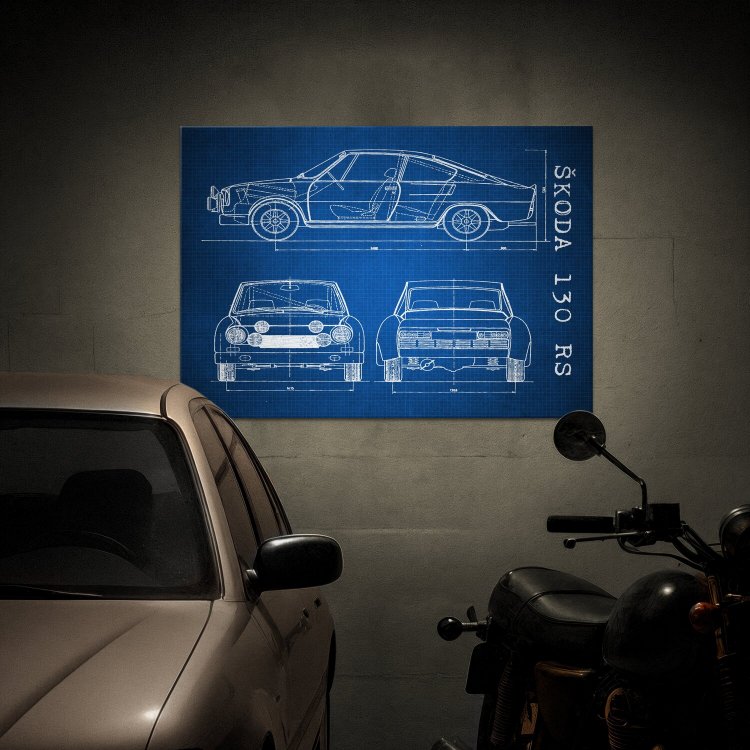 Skoda 130 RS Patent Tech
