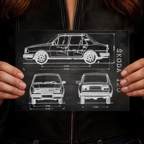 Skoda 120 Patent Slate
