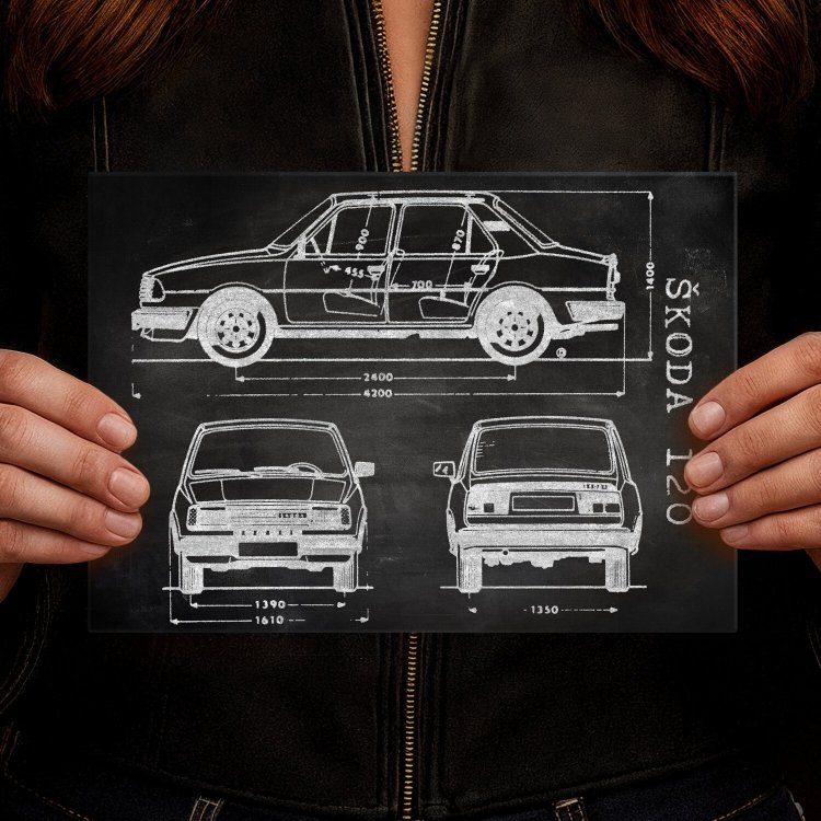 Skoda 120 Patent Slate