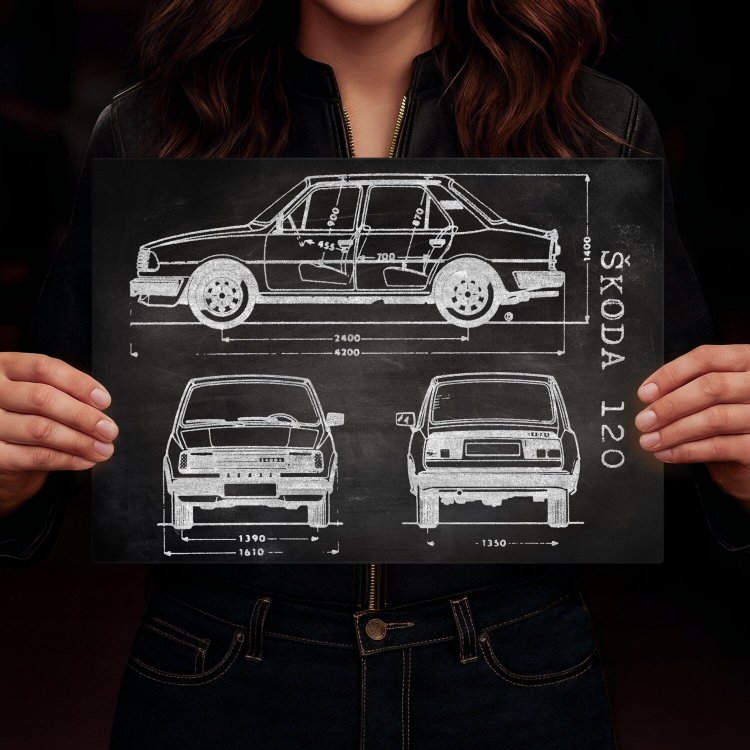 Skoda 120 Patent Slate