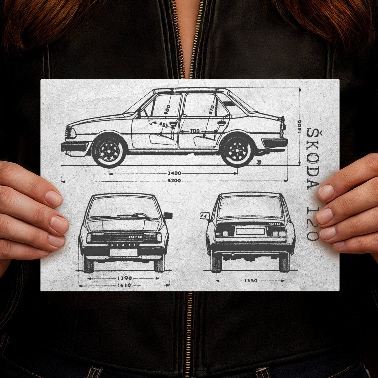 Skoda 120 Patent Stone