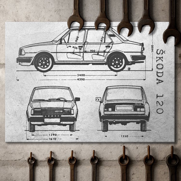 Skoda 120 Patent Stone