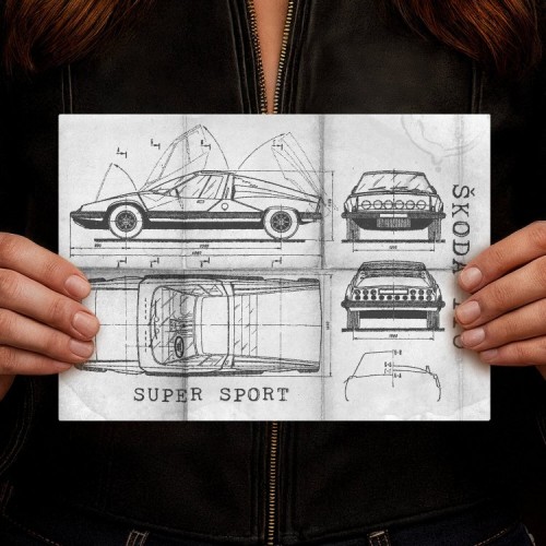 Skoda 110 SUPER SPORT Patent Daily