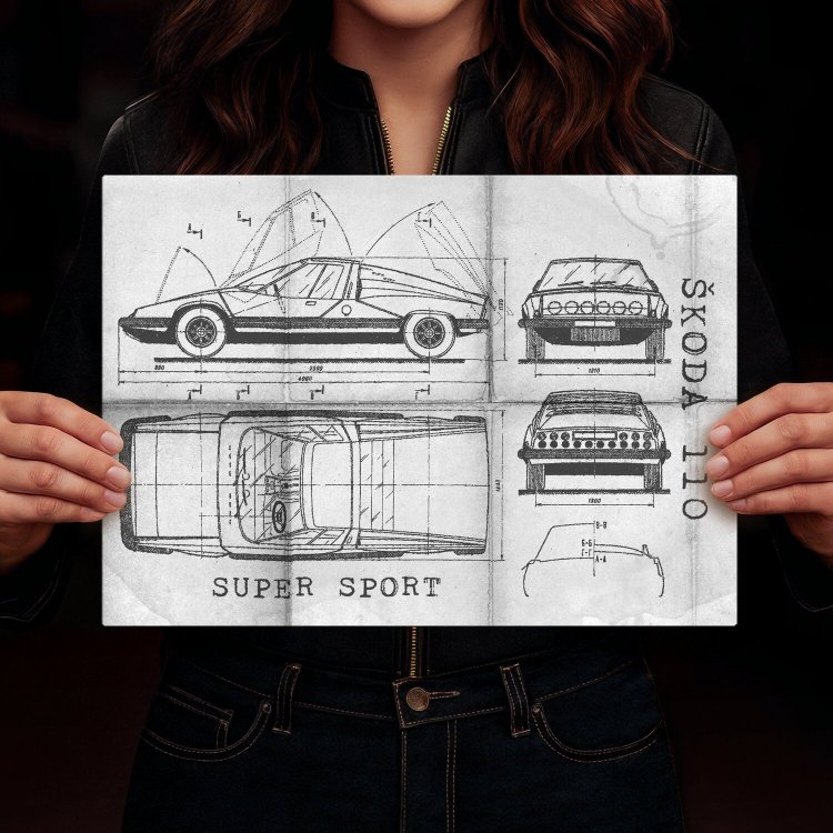 Skoda 110 SUPER SPORT Patent Daily