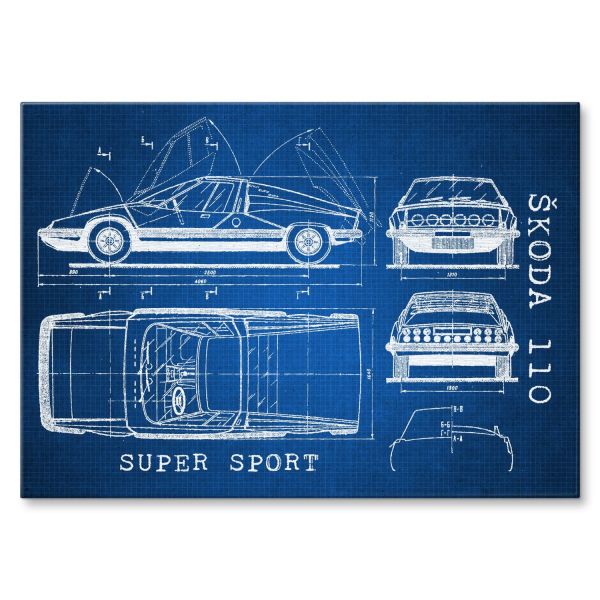 Skoda 110 SUPER SPORT Patent Tech