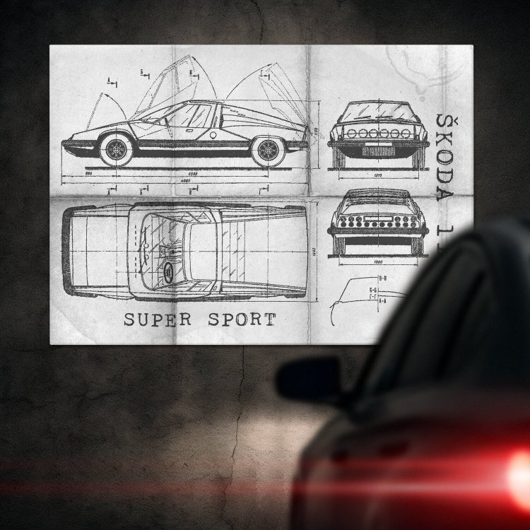 Skoda 110 SUPER SPORT Patent Daily