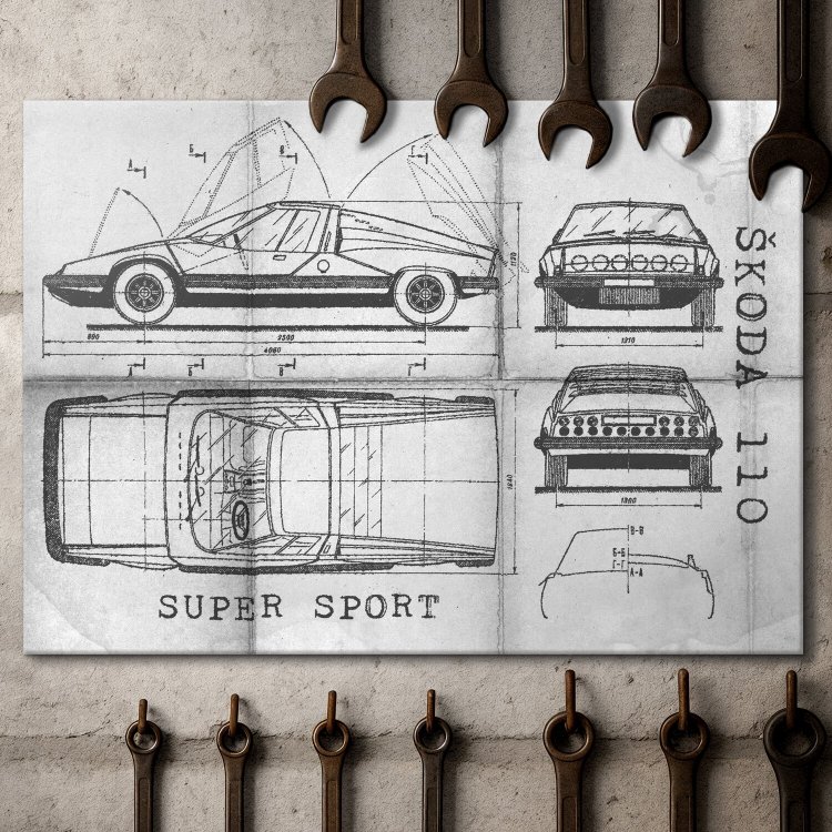 Skoda 110 SUPER SPORT Patent Daily