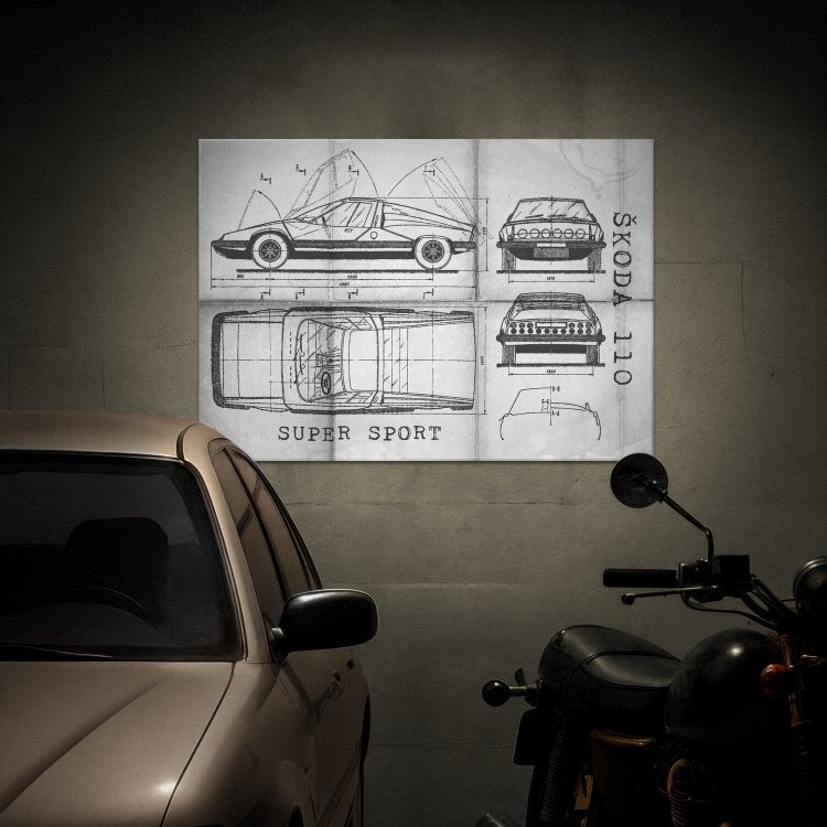 Skoda 110 SUPER SPORT Patent Daily