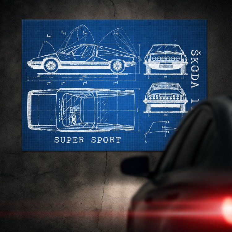 Skoda 110 SUPER SPORT Patent Tech