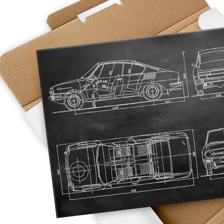 Skoda 110 R Patent Slate